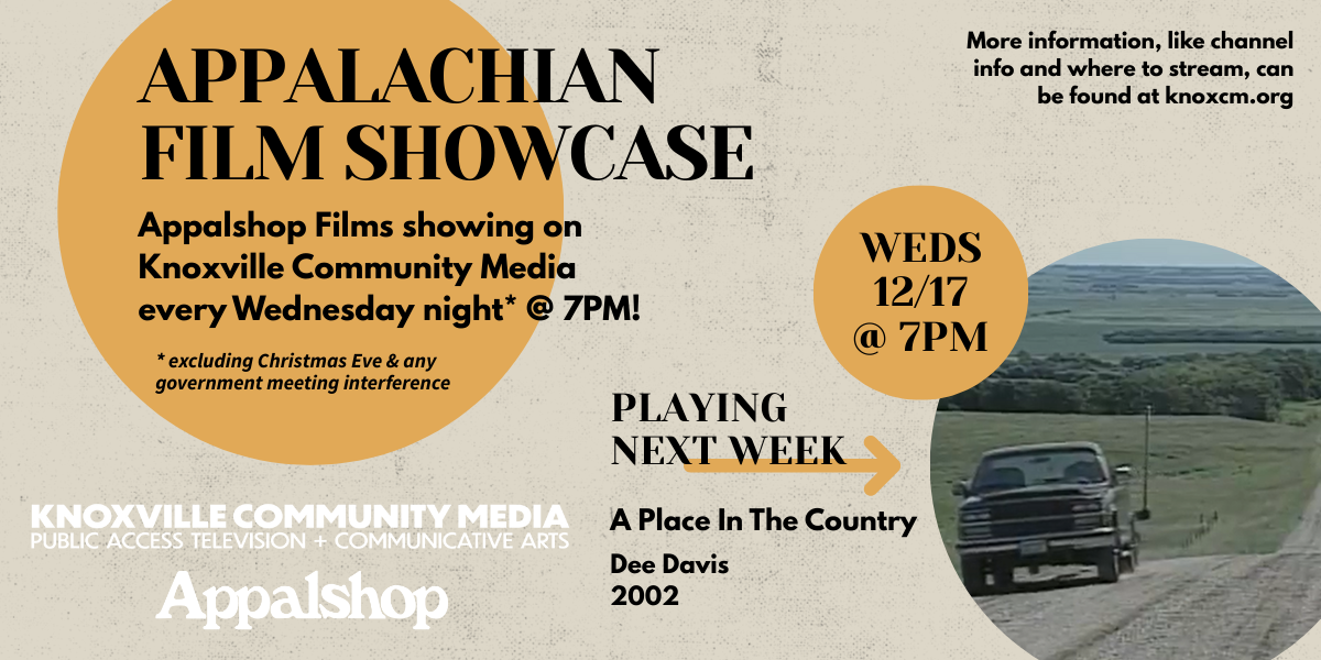 12-11-25 Newsletter Graphics (Annual Appeal + Appalshop Films on KCM) (2)